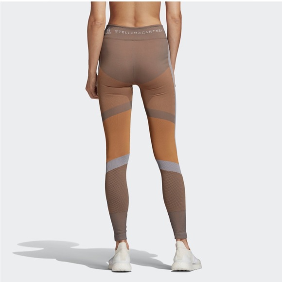 NWT Adidas x Stella McCartney Seamless Running Tights - Picture 2 of 10